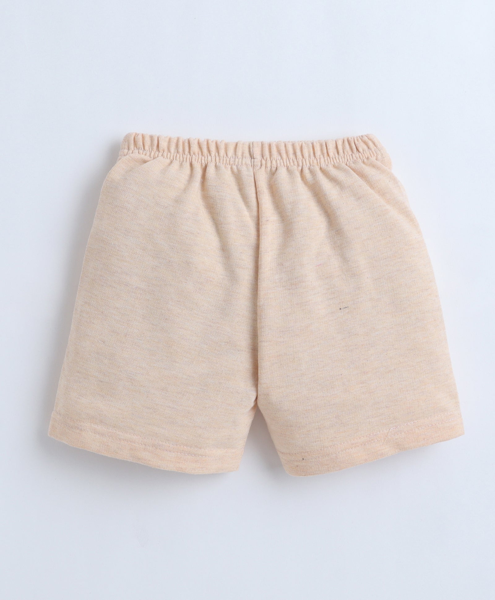 BUMZEE Beige & Navy Boys Shorts Pack Of 2