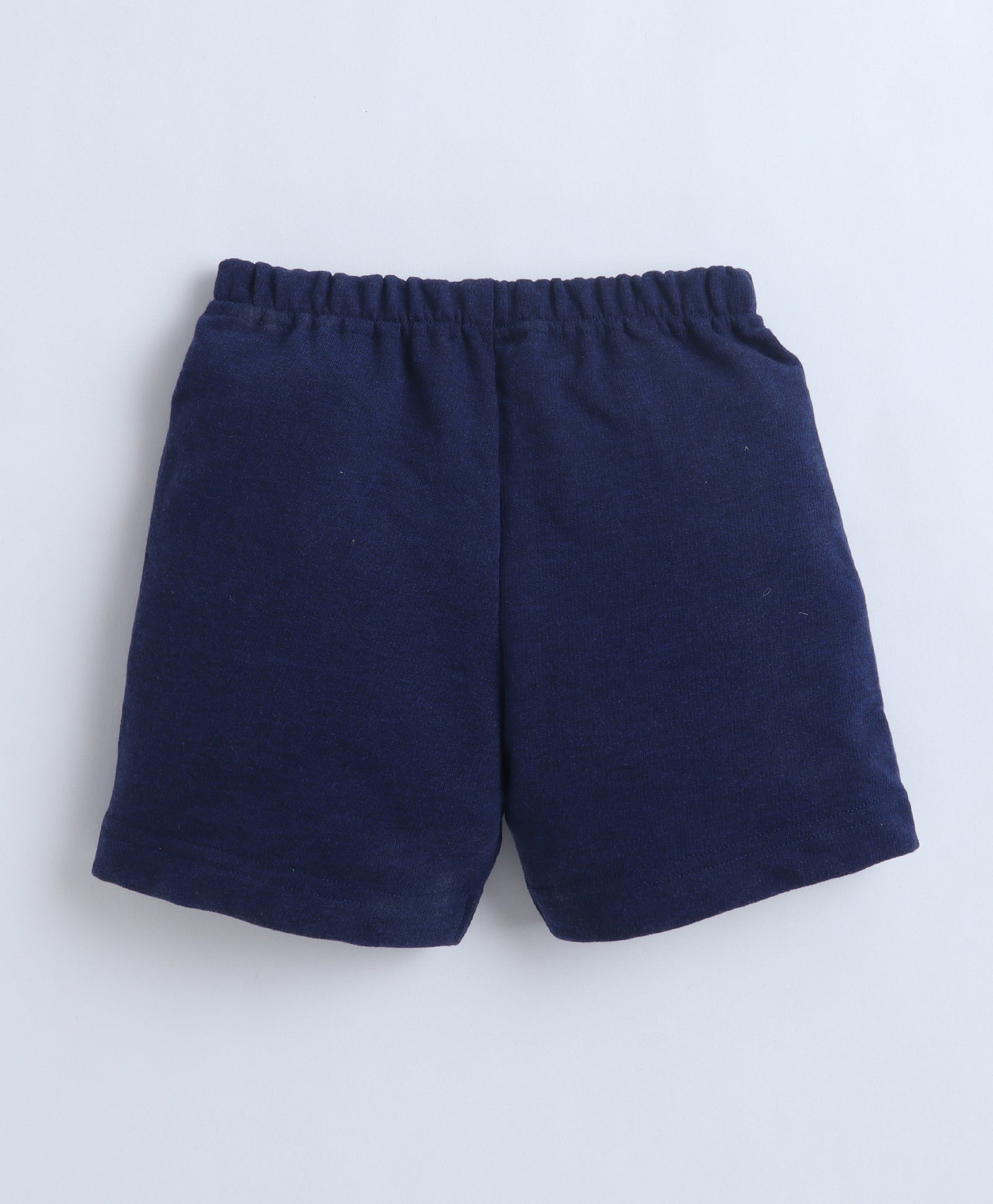 BUMZEE Beige & Navy Boys Shorts Pack Of 2