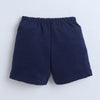 BUMZEE Beige & Navy Boys Shorts Pack Of 2