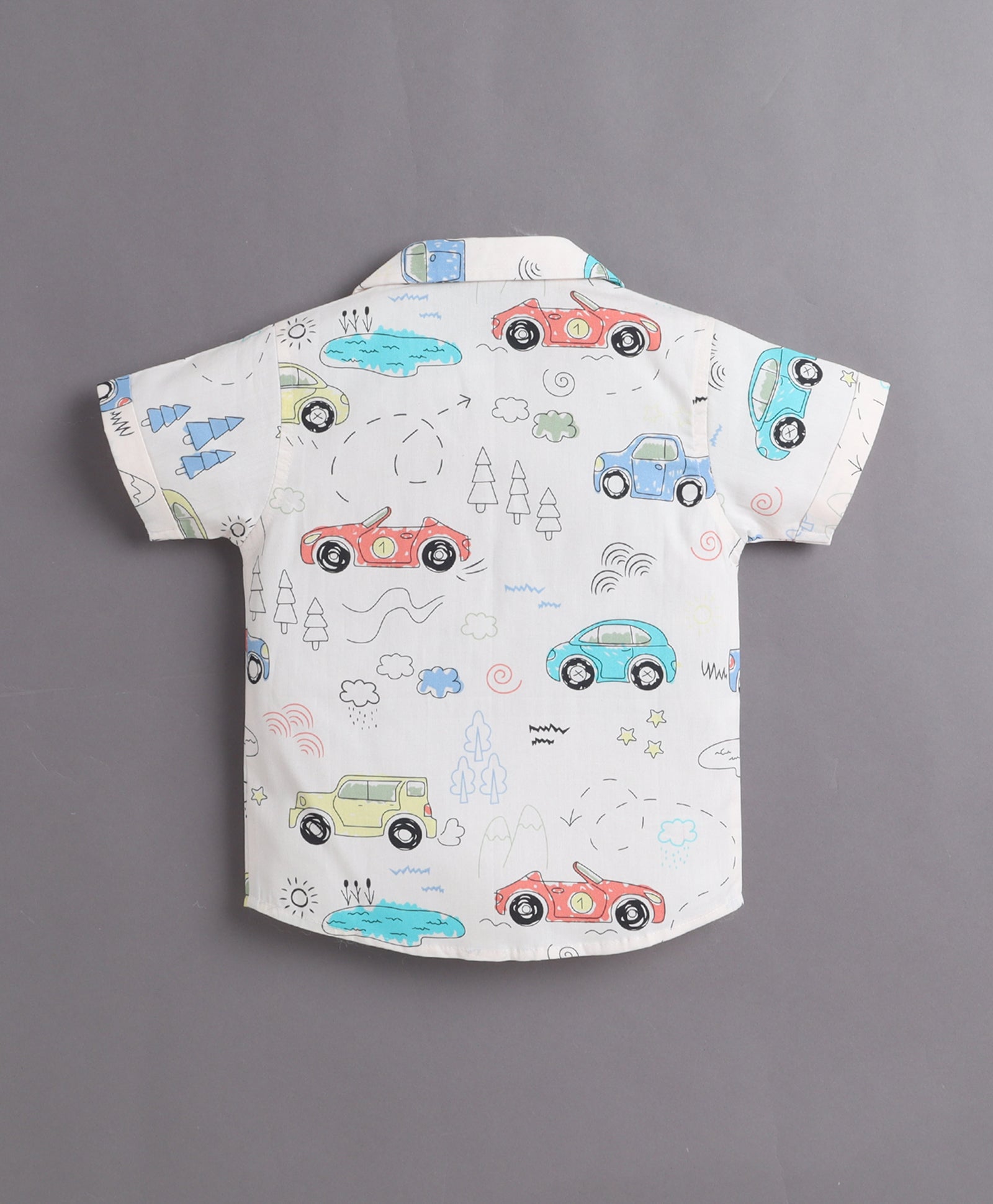 Soft Cotton Shirt & Short Set – Easy Everyday Outfit for Boys | Bumzee