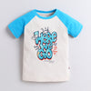 BUMZEE Beige & Brick Red Boys Half Sleeves Cotton T-Shirts Pack Of 2