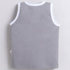 BUMZEE Black & Grey Boys Sleeveless Cotton T-Shirts Pack Of 2