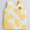 BUMZEE Blue & Yellow Boys Sleeveless Cotton T-Shirts Pack Of 2
