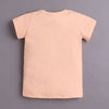 Peach Girls Half Sleeves T-Shirt & Short Set