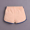 Peach Girls Half Sleeves T-Shirt & Short Set