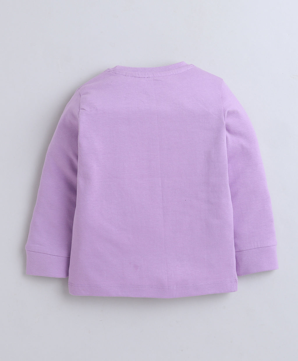 Bumzee Lilac Animal Print T-Shirt & Pyjama Set, Full Sleeves, 100% Cotton (Style Peb11345)