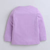 Lilac Girls Full Sleeves Cotton T-Shirt & Pyjama Set