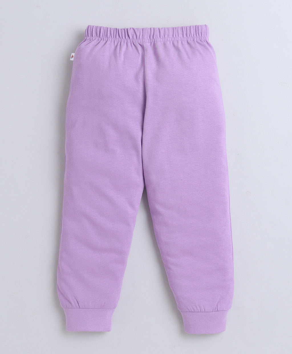 Bumzee Lilac Animal Print T-Shirt & Pyjama Set, Full Sleeves, 100% Cotton (Style Peb11345)