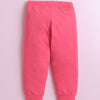 Pink & Multi Girls Full Sleeves Cotton T-Shirt & Pyjama Set