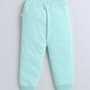 Green Girls Full Sleeves Cotton T-Shirt & Pyjama Set