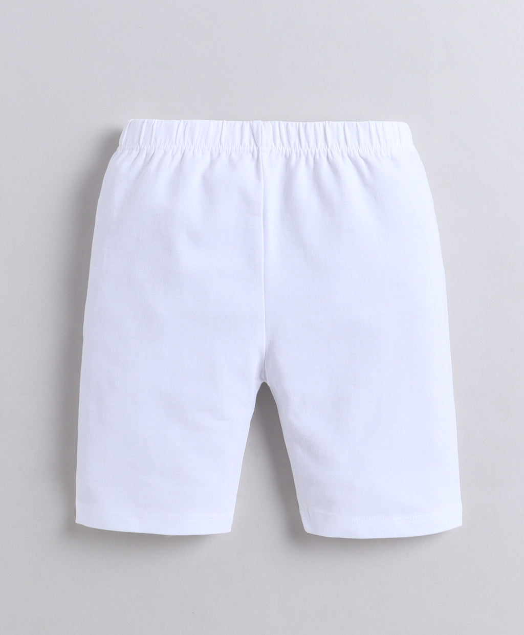 Bumzee White Cycling Shorts, Pack of 3, 100% Cotton