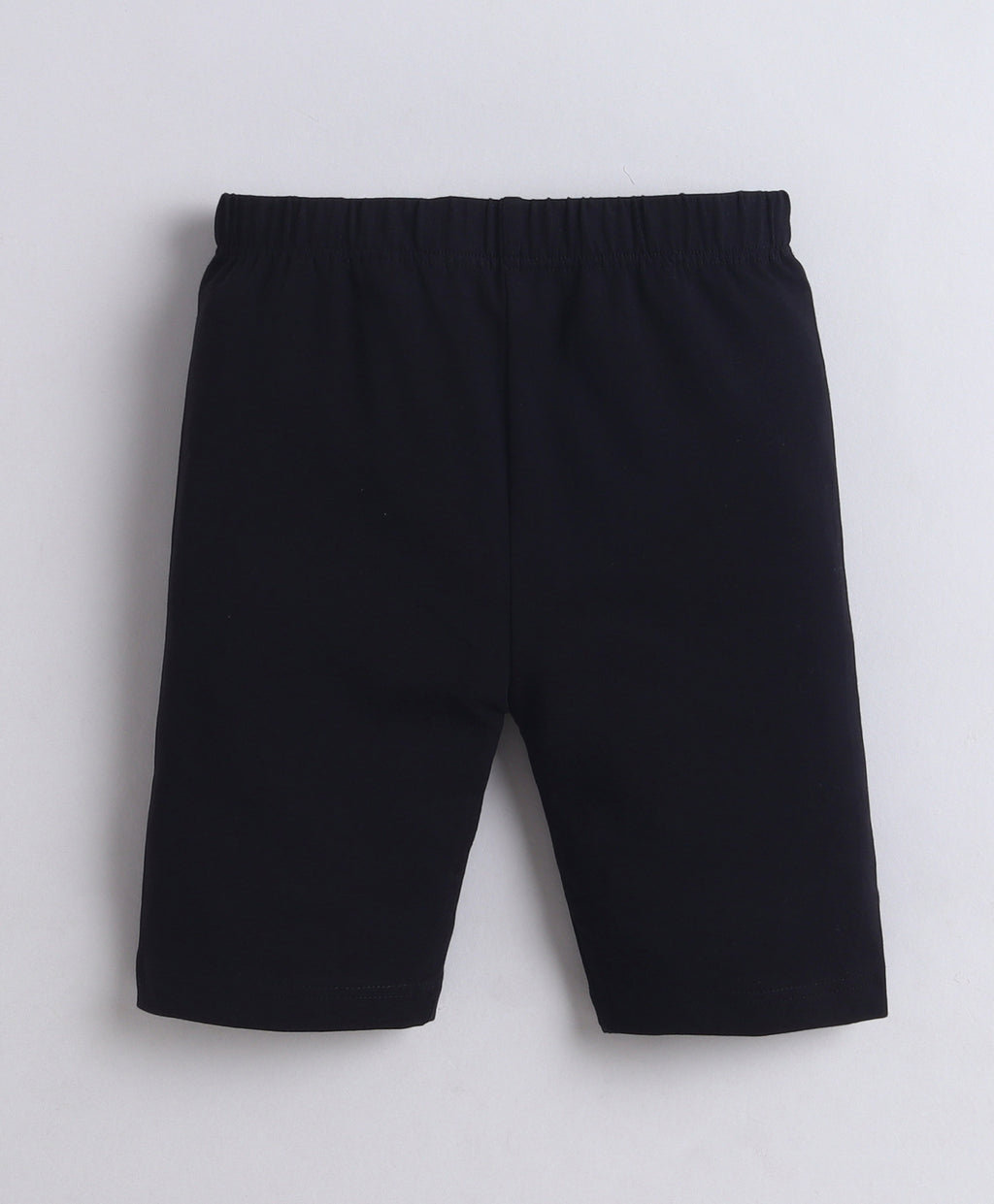 Bumzee Grey & Black Cycling Shorts, Pack of 3, 100% Cotton