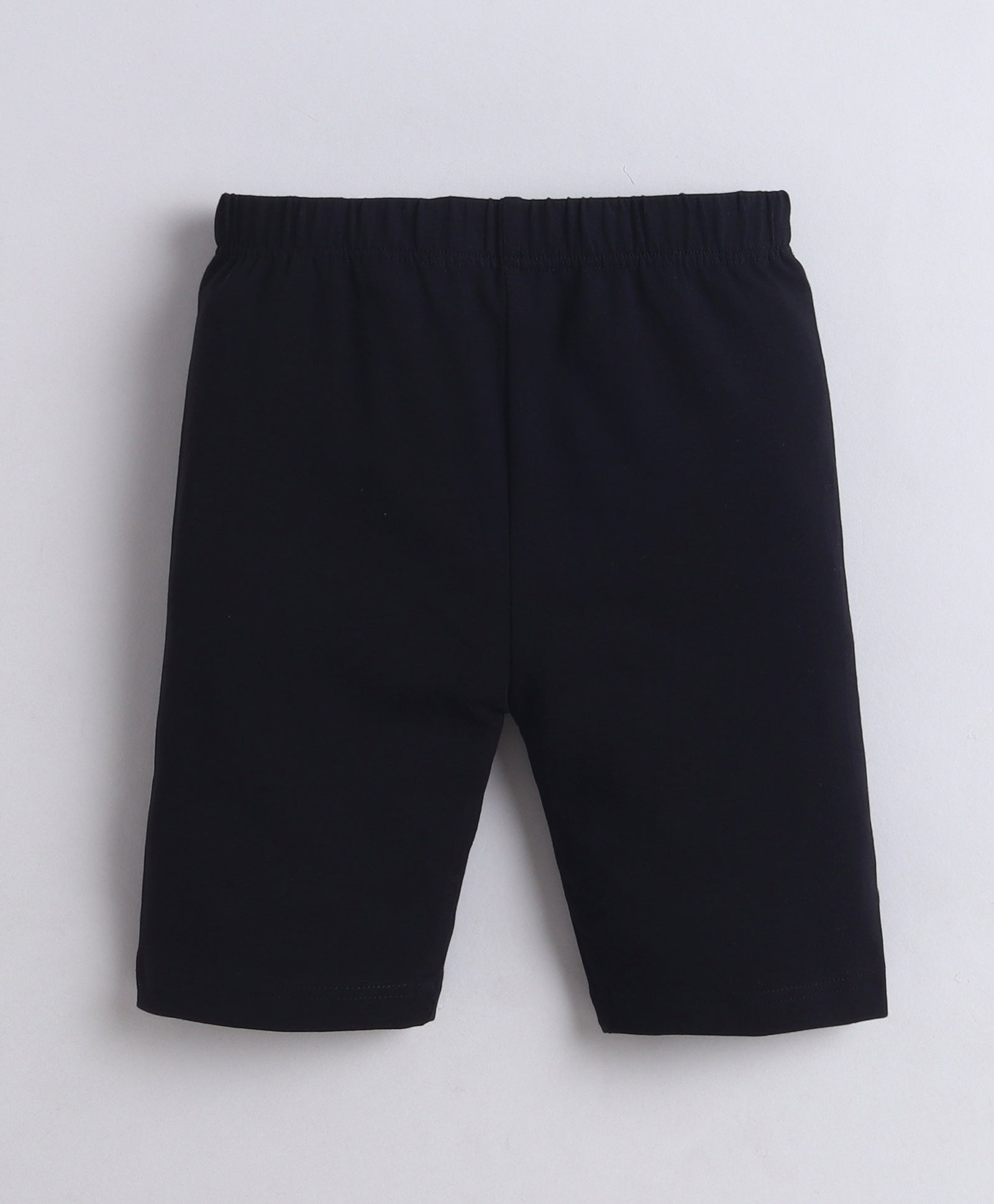 Grey & Black Girls Cotton Cycling Short Pack of 3