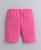 Bumzee Pink & Navy Cycling Shorts, Pack of 2, 100% Cotton
