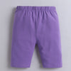 Purple & Pink Girls Cotton Cycling Short Pack of 2
