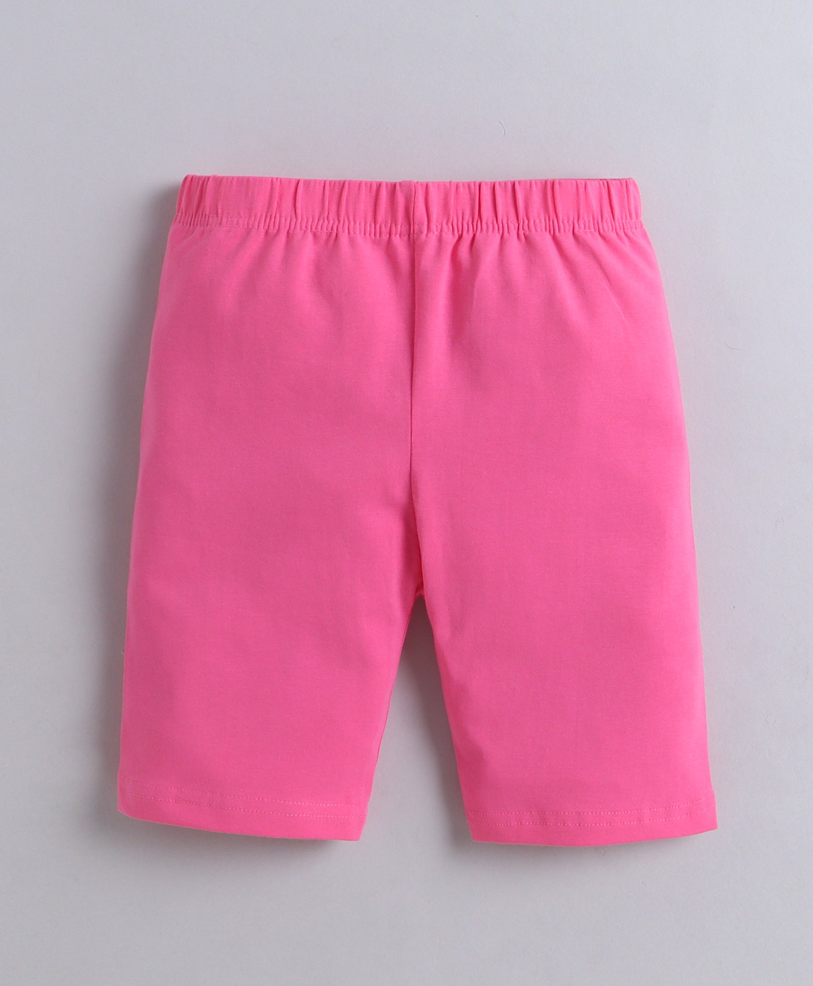 Purple & Pink Girls Cotton Cycling Short Pack of 2