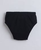 Bumzee Red & Black Briefs, Pack of 3, Compact Cotton