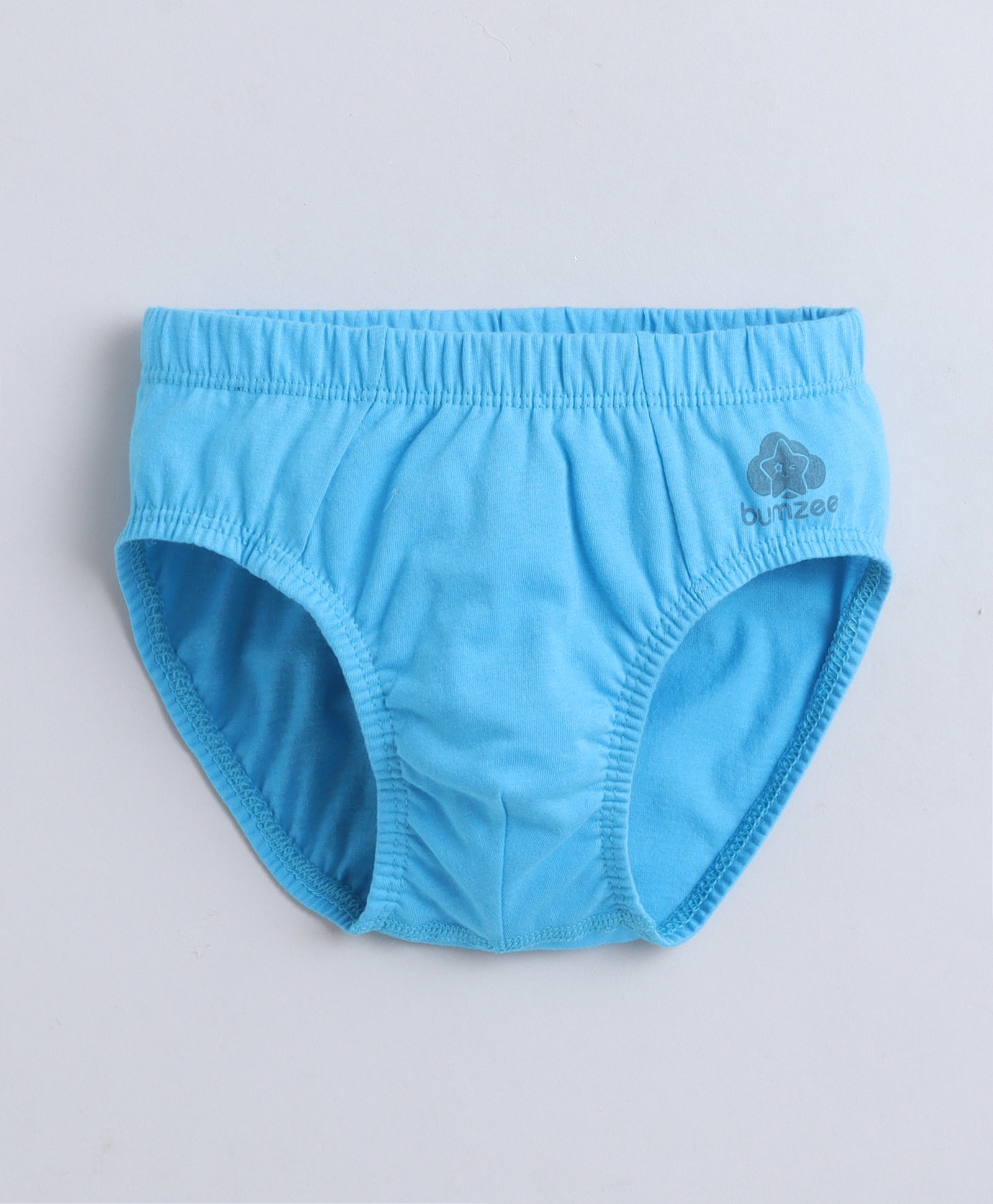 Blue & Yellow Boys Compact Cotton Briefs Pack of 3