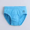Blue & Yellow Boys Compact Cotton Briefs Pack of 3