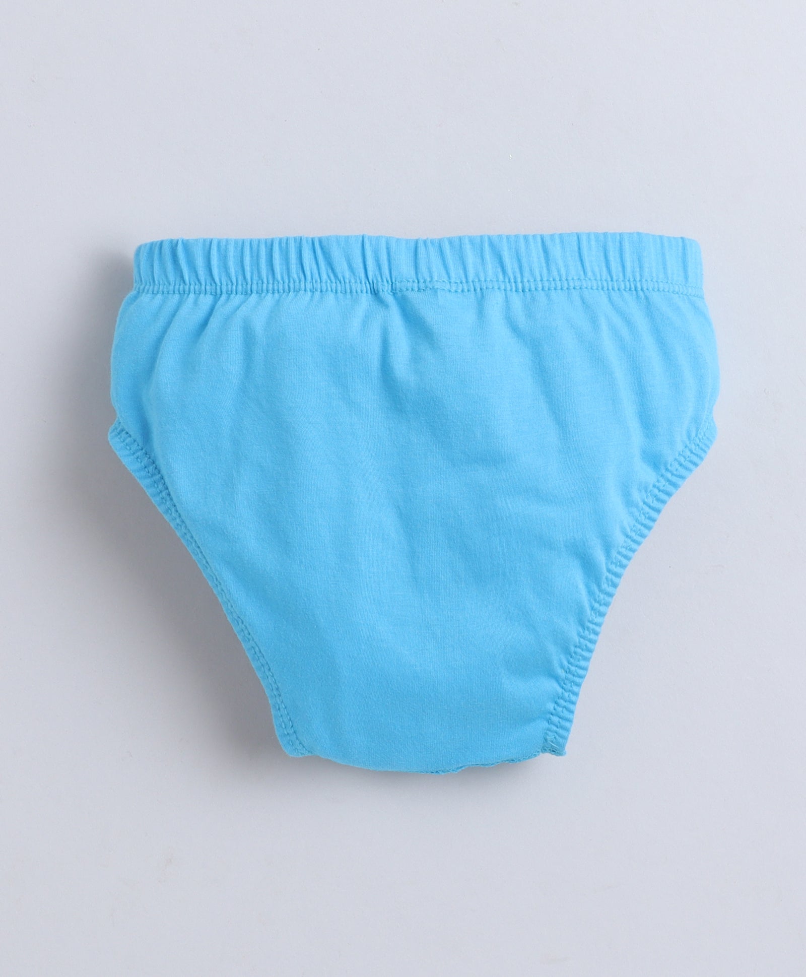 Blue & Yellow Boys Compact Cotton Briefs Pack of 3