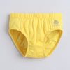 Blue & Yellow Boys Compact Cotton Briefs Pack of 3