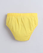 Bumzee Blue & Yellow Briefs, Pack of 3, Compact Cotton (Style Peb11368)