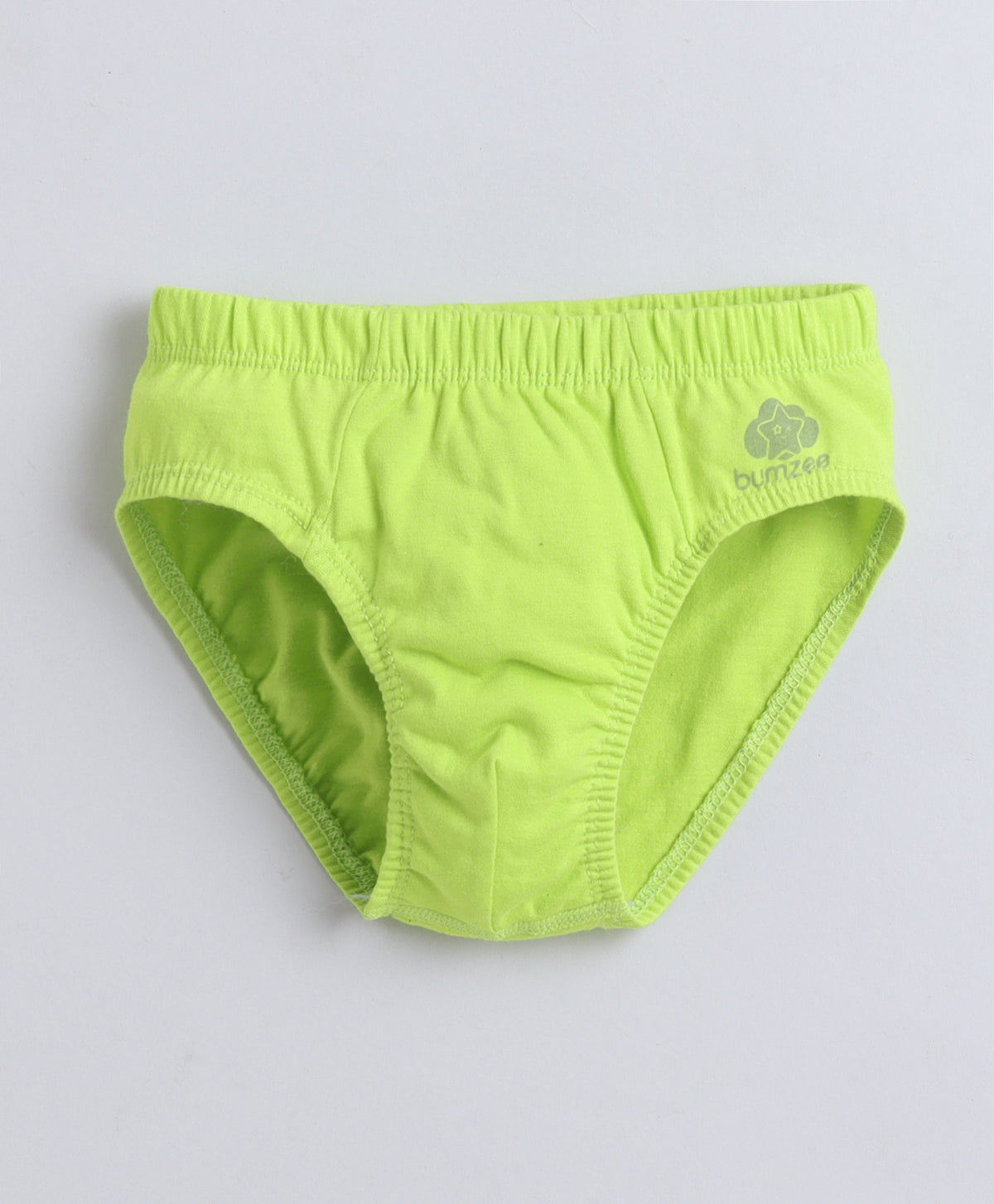 Bumzee Blue & Yellow Briefs, Pack of 3, Compact Cotton (Style Peb11368)