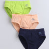 Green & Navy Boys Compact Cotton Briefs Pack of 3