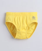 Bumzee Red & Yellow Briefs, Pack of 3, Compact Cotton