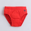 Red & Yellow Boys Compact Cotton Briefs Pack of 3