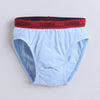 Blue & Black Boys Compact Cotton Briefs Pack of 3