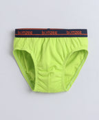 Bumzee Blue & Green Briefs, Pack of 3, Compact Cotton