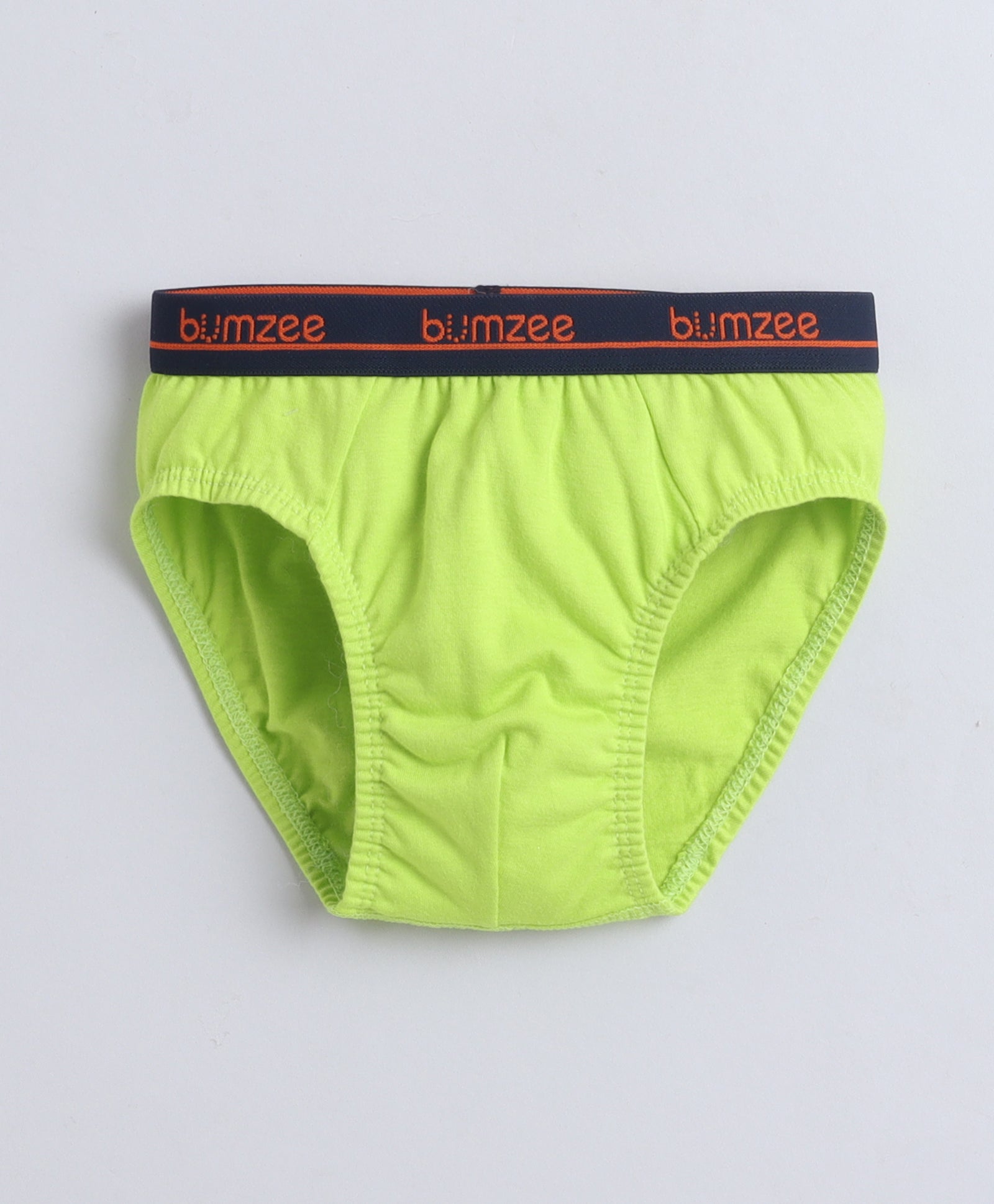 Blue & Green Boys Compact Cotton Briefs Pack of 3