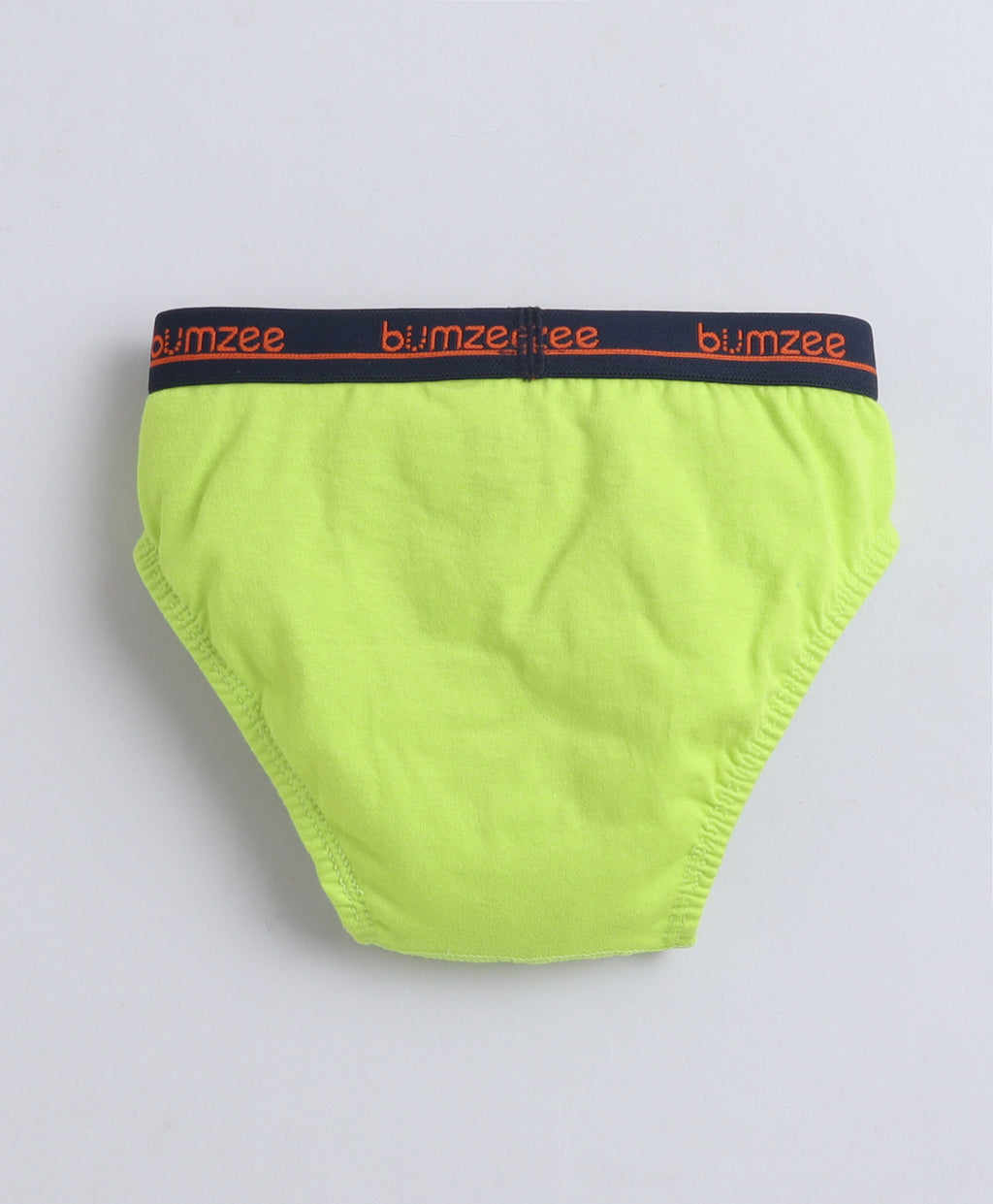 Bumzee Blue & Green Briefs, Pack of 3, Compact Cotton