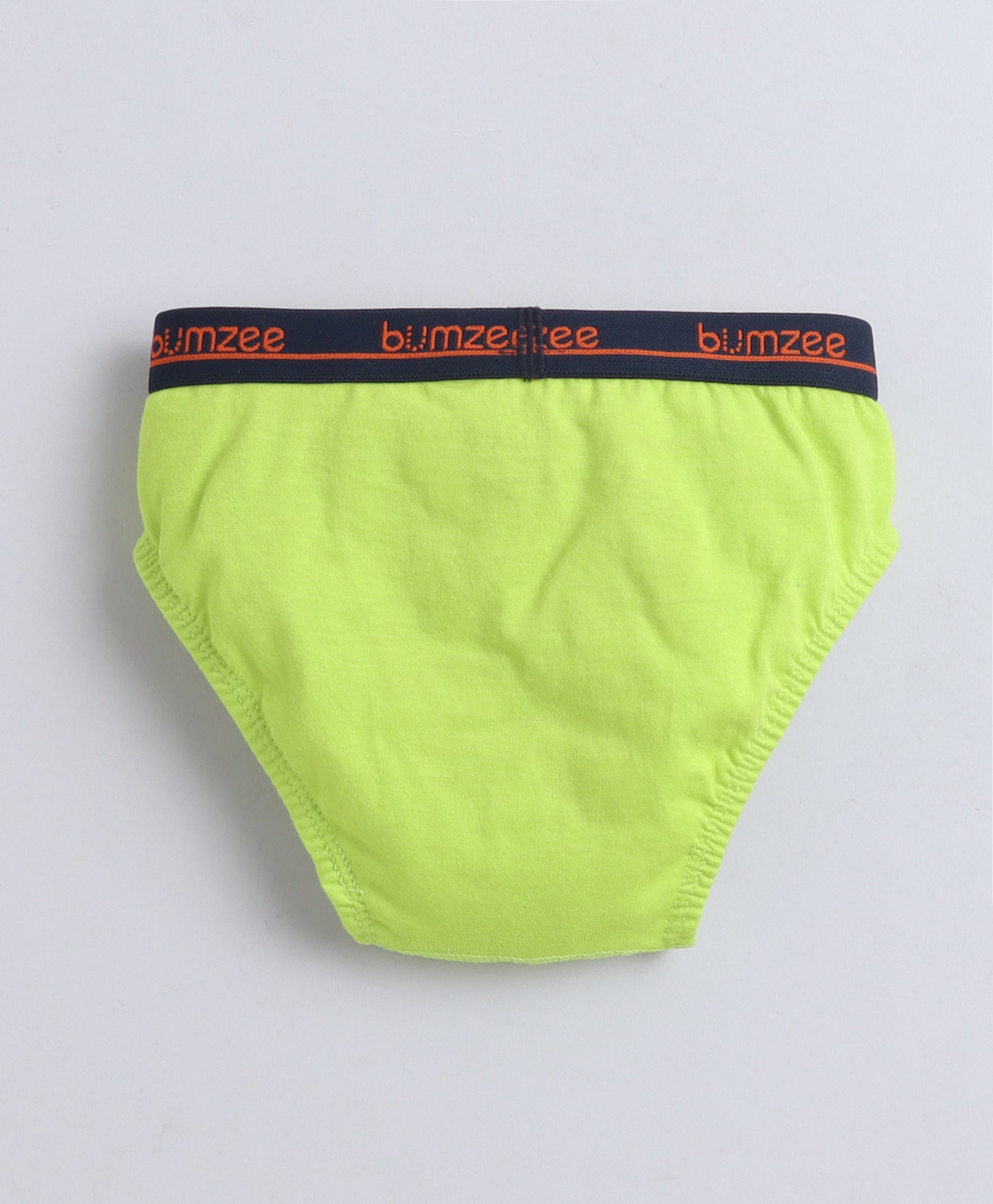 Blue & Green Boys Compact Cotton Briefs Pack of 3
