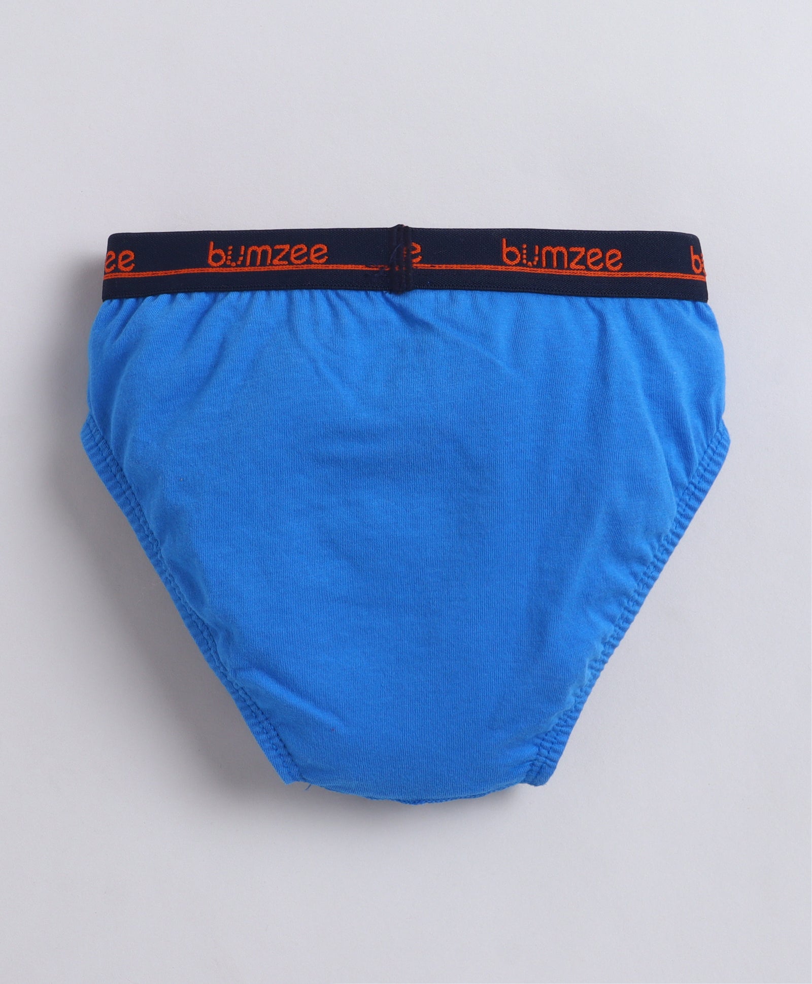 Blue & Yellow Boys Compact Cotton Briefs Pack of 3