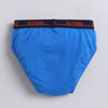 Blue & Yellow Boys Compact Cotton Briefs Pack of 3