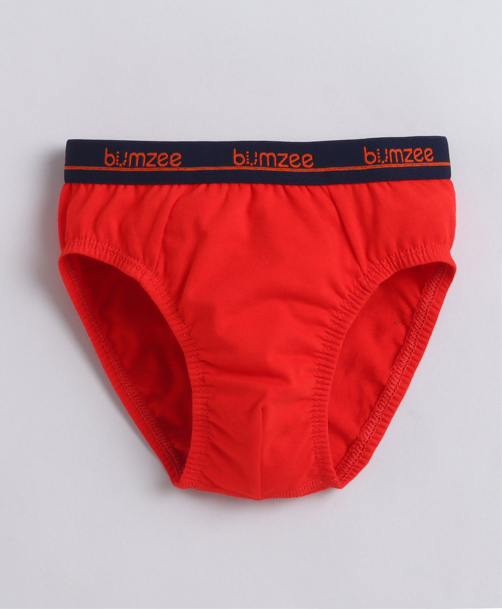 Bumzee Blue & Yellow Briefs, Pack of 3, Compact Cotton (Style Peb11377)
