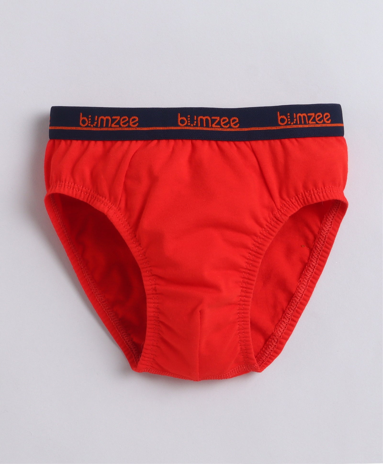 Blue & Yellow Boys Compact Cotton Briefs Pack of 3