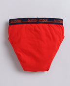 Bumzee Blue & Yellow Briefs, Pack of 3, Compact Cotton (Style Peb11377)