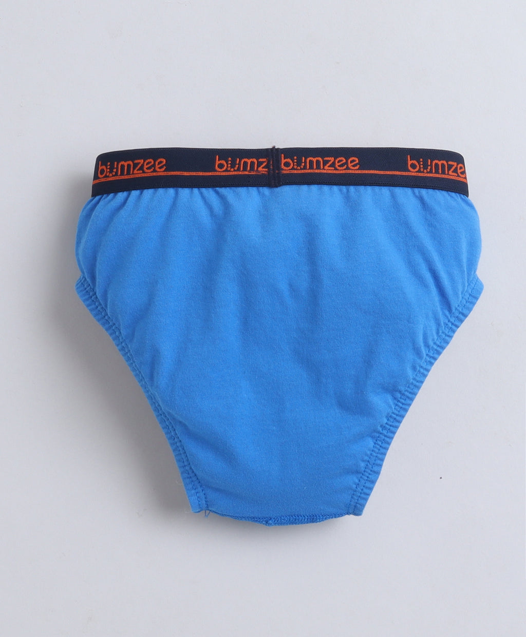 Bumzee Navy & Blue Briefs, Pack of 3, Compact Cotton