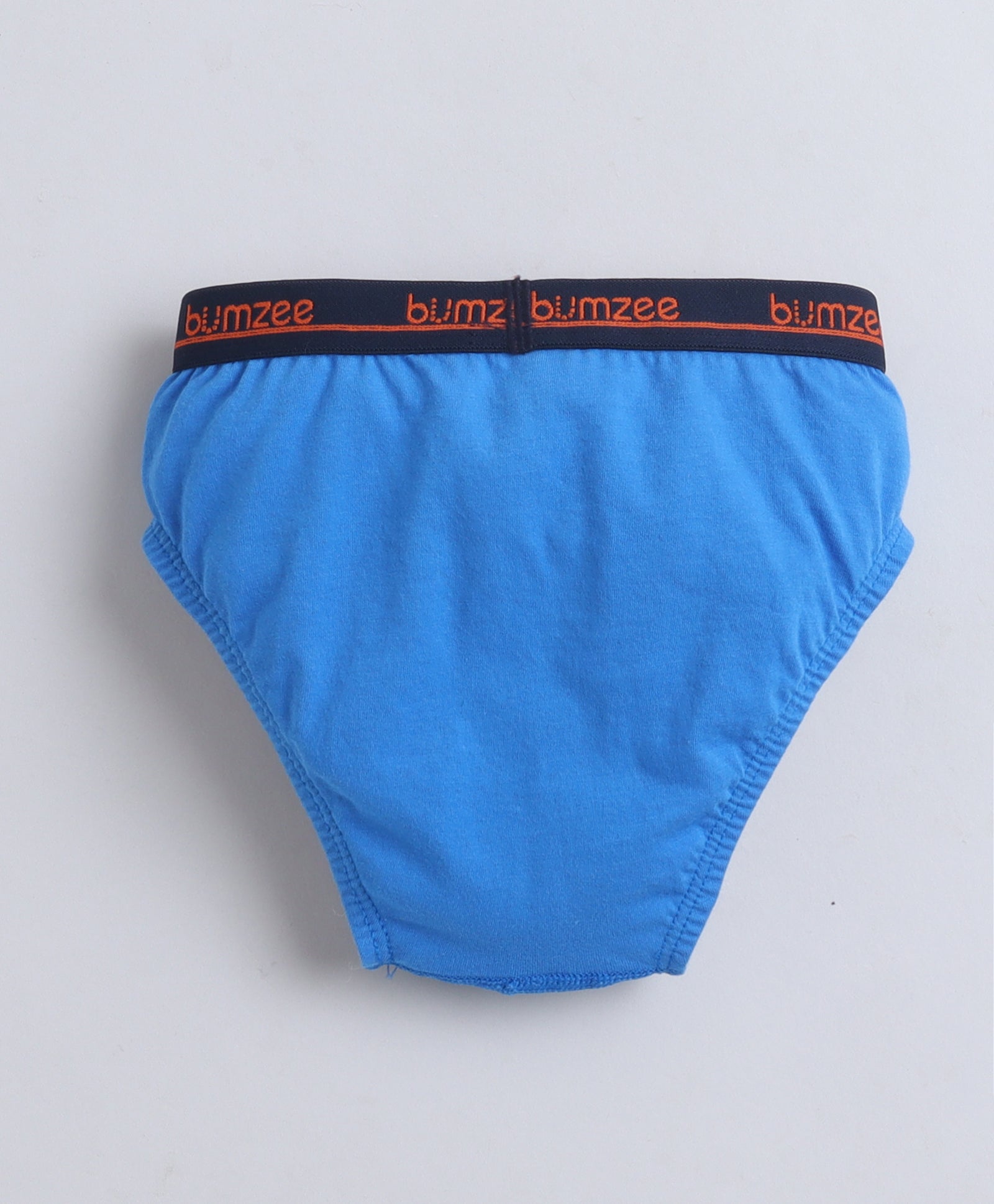 Navy & Blue Boys Compact Cotton Briefs Pack of 3
