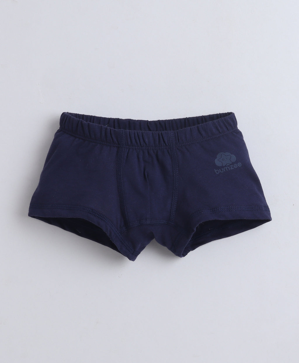 Bumzee Red & Black Trunks, Pack of 3, Compact Cotton (Style Peb11379)