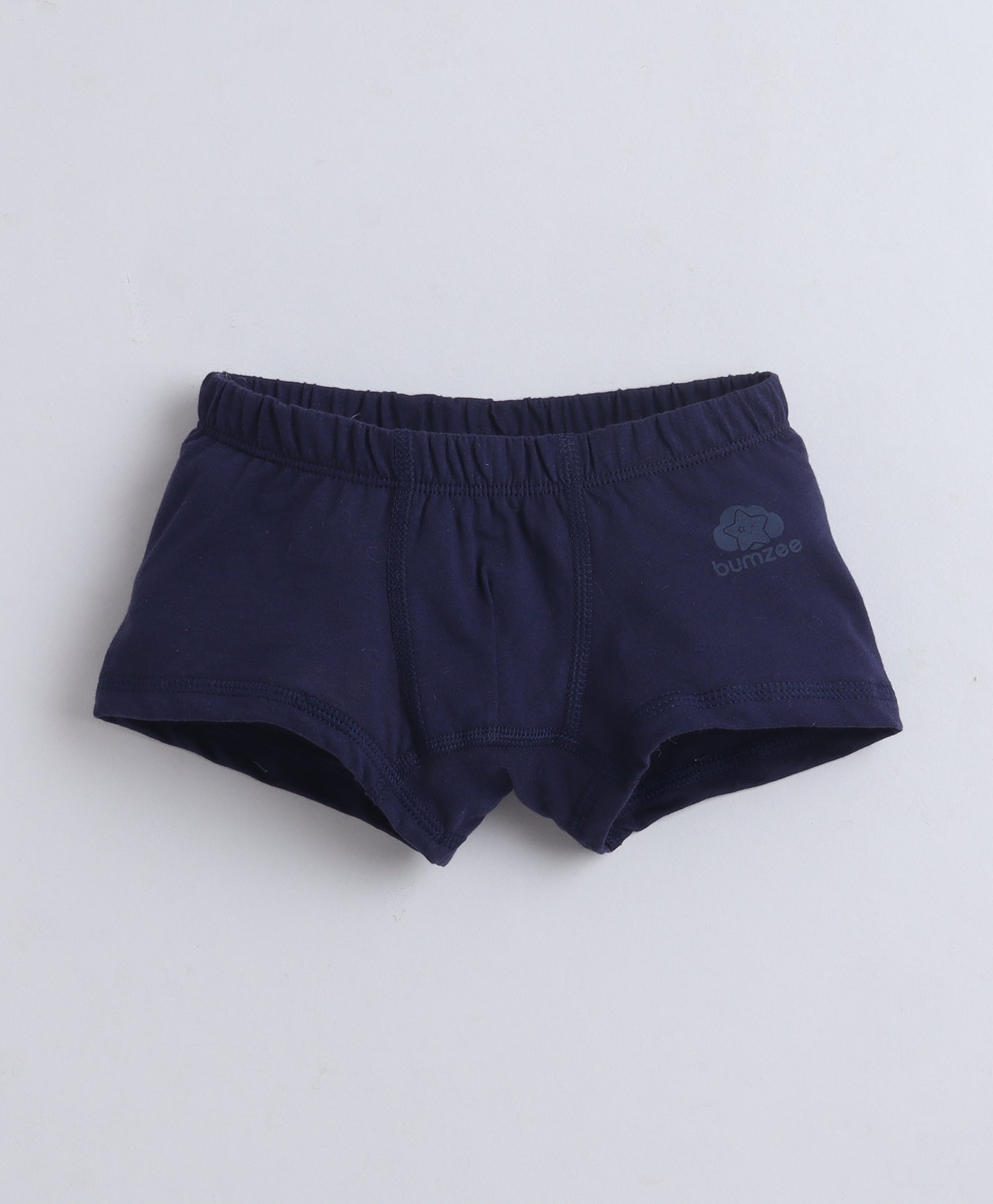 Red & Black Boys Compact Cotton Trunks Pack of 3