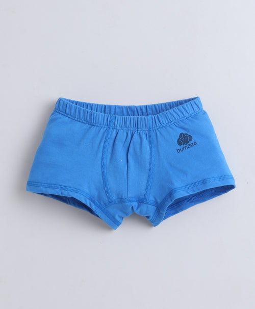 Black & Grey Boys Compact Cotton Trunks Pack of 3