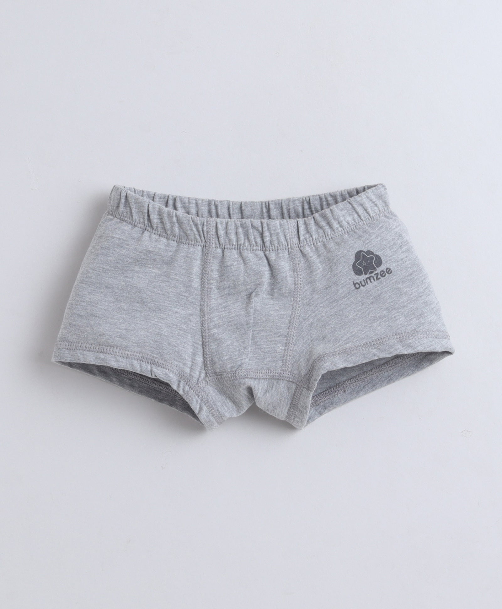 Red & Grey Boys Compact Cotton Trunks Pack of 3
