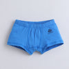 Blue & Grey Boys Compact Cotton Trunks Pack of 3