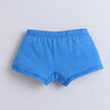 Blue & Grey Boys Compact Cotton Trunks Pack of 3