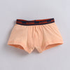 Orange & Blue Boys Compact Cotton Trunks Pack of 3