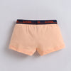 Orange & Blue Boys Compact Cotton Trunks Pack of 3